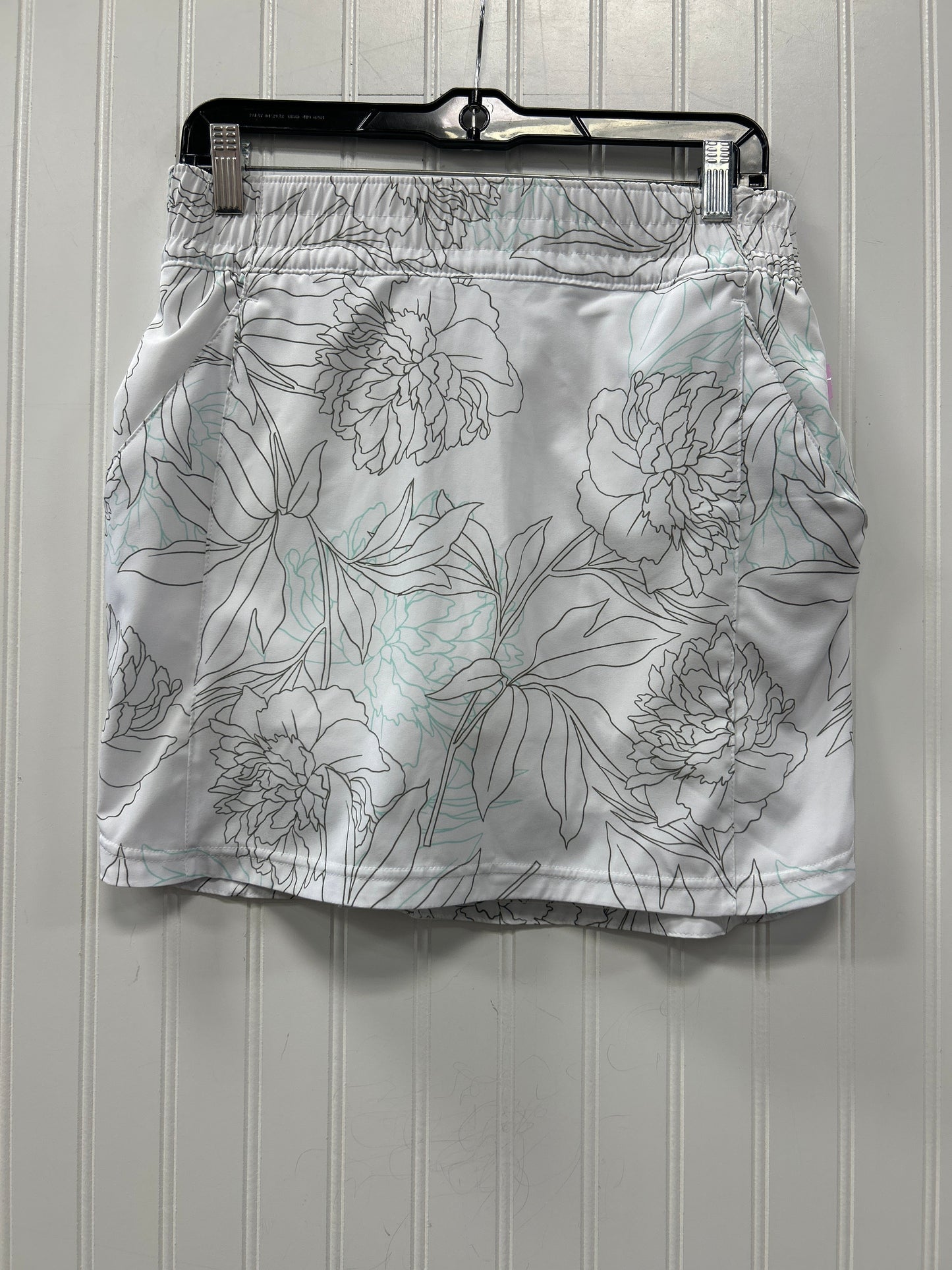 Athletic Skort By Columbia In White, Size:M