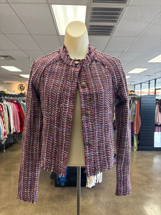 Jacket Other By Rag And Bone In Maroon, Size:2