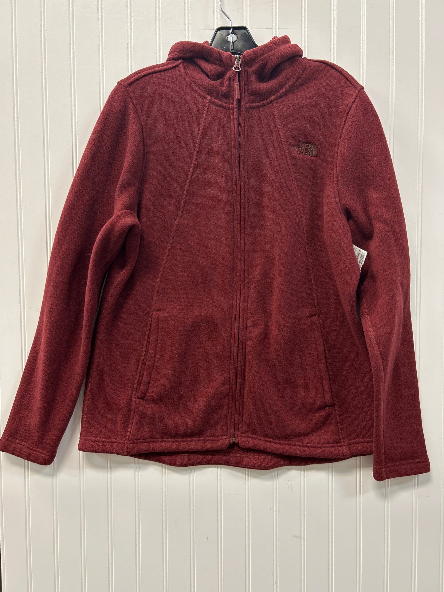 Jacket Fleece By The North Face In Red, Size:Xl