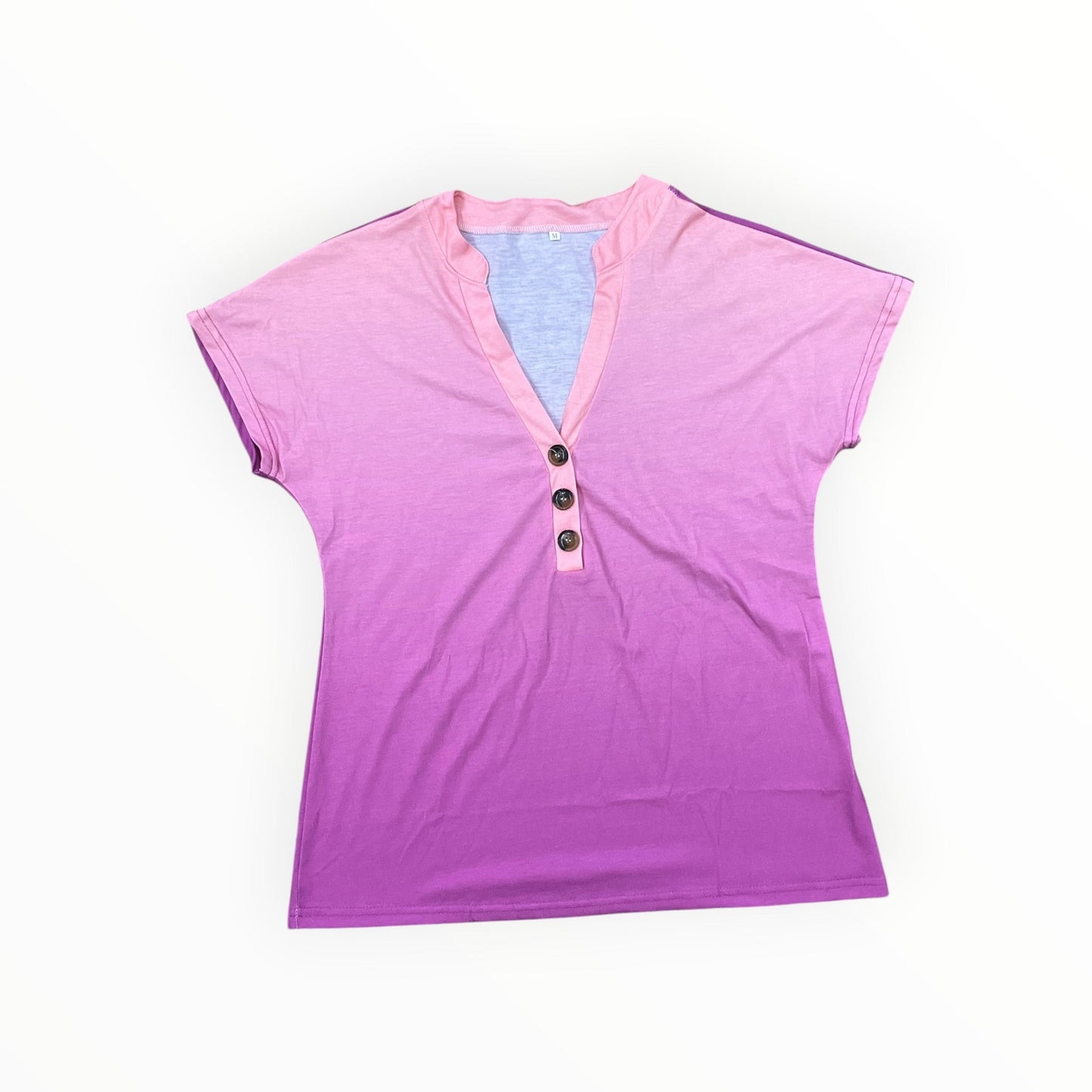 Top Ss By Top Style In Pink & Purple, Size:M