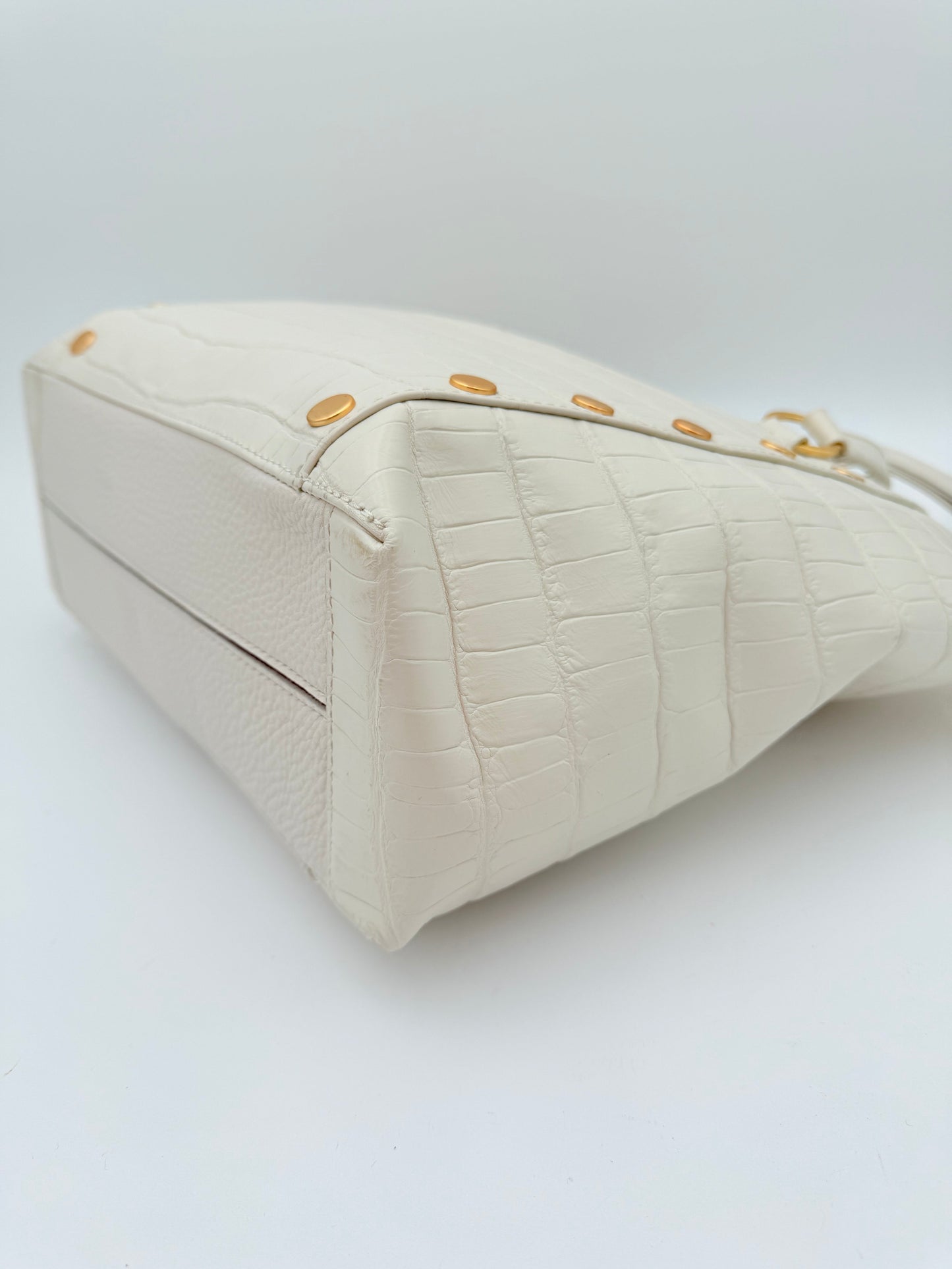 Handbag Leather By Hammitt, Size: Large