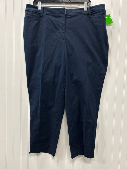 Pants Chinos & Khakis By Talbots In Navy, Size:16