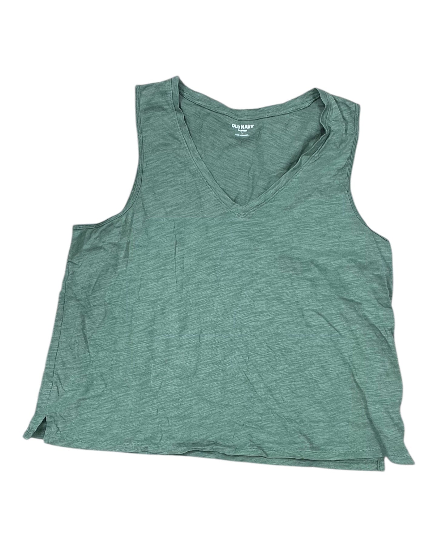 Tank Top By Old Navy In Green, Size:L