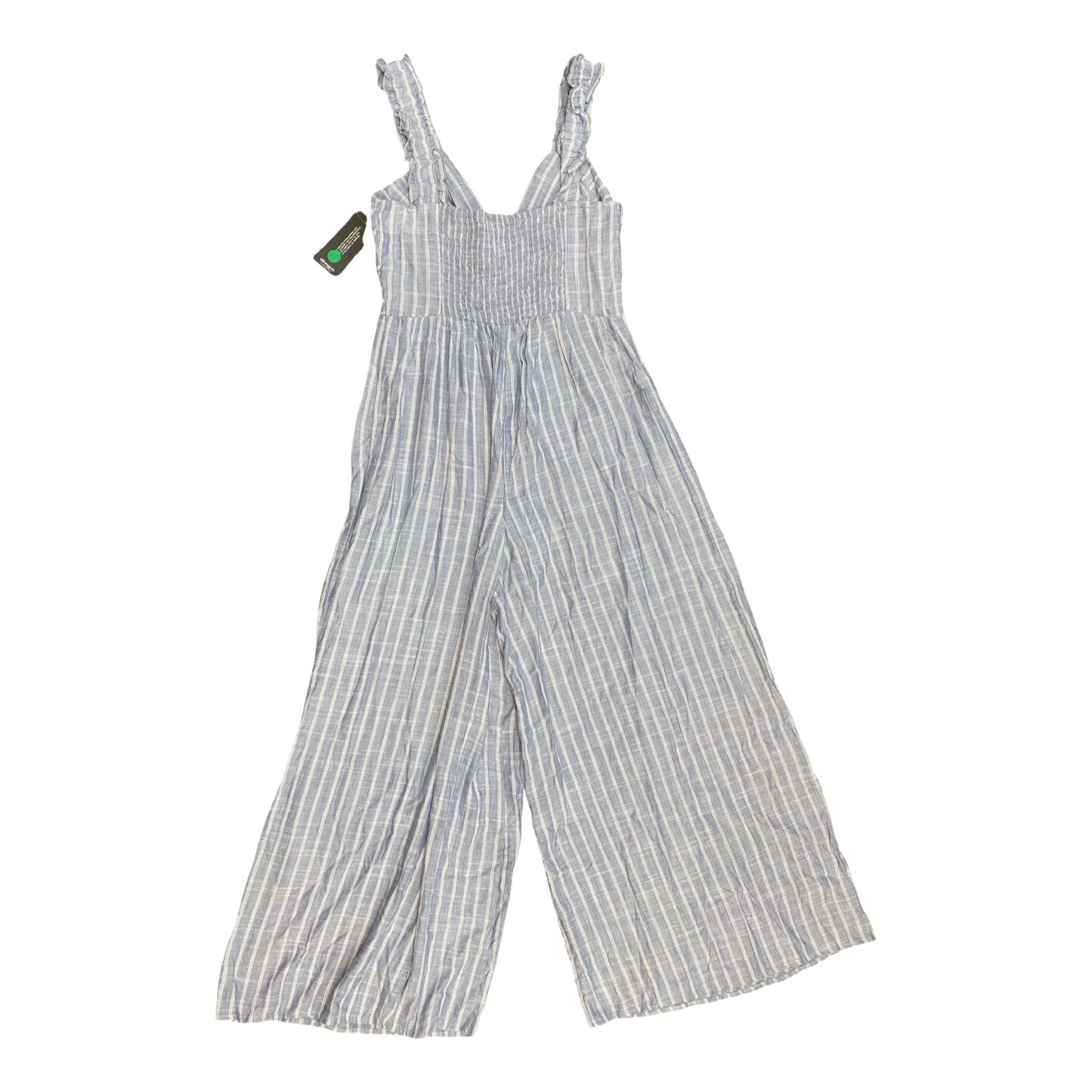 Jumpsuit By Blush In Blue & White, Size:Xl
