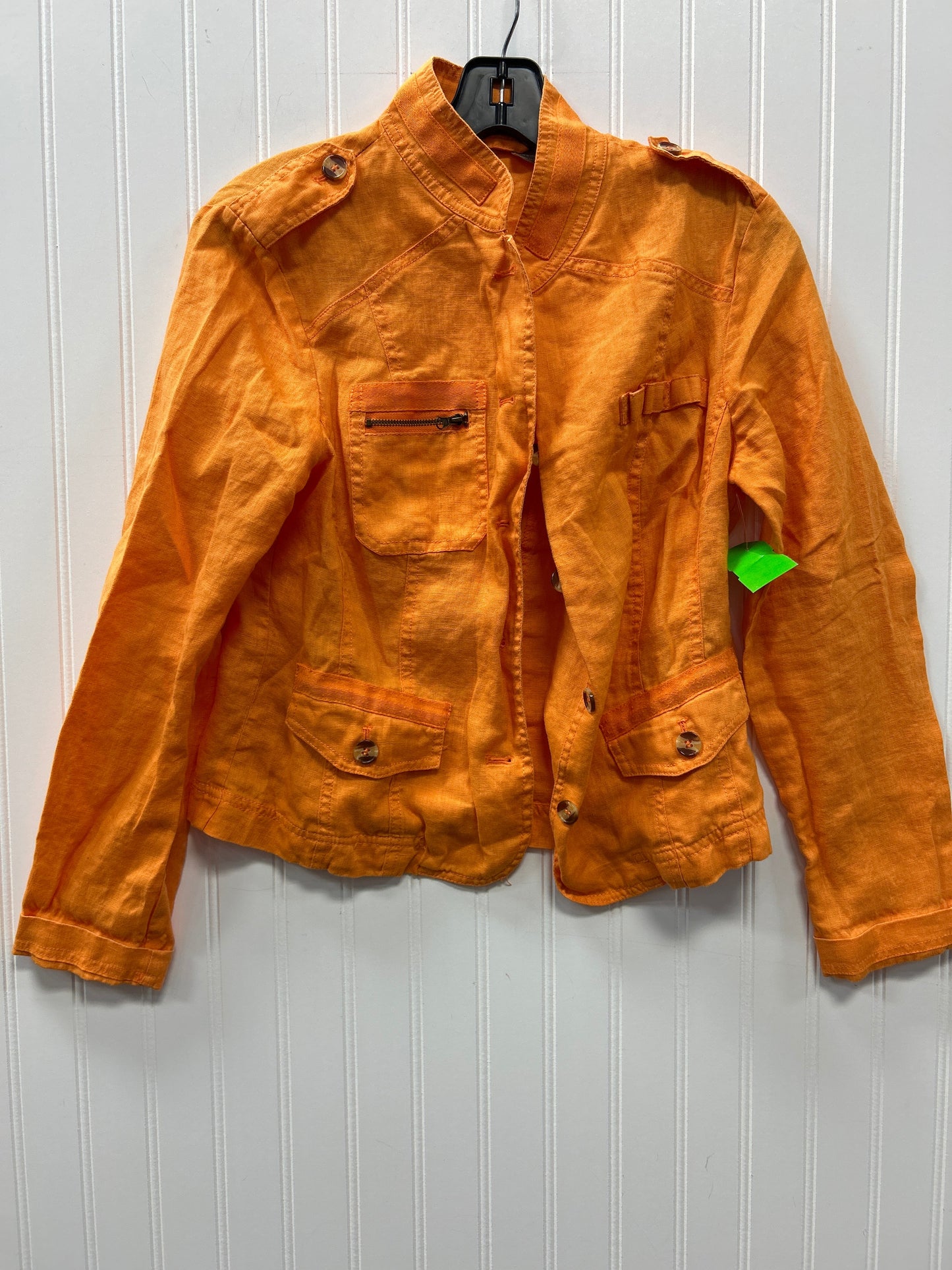 Top Ls By Chicos In Orange, Size:S