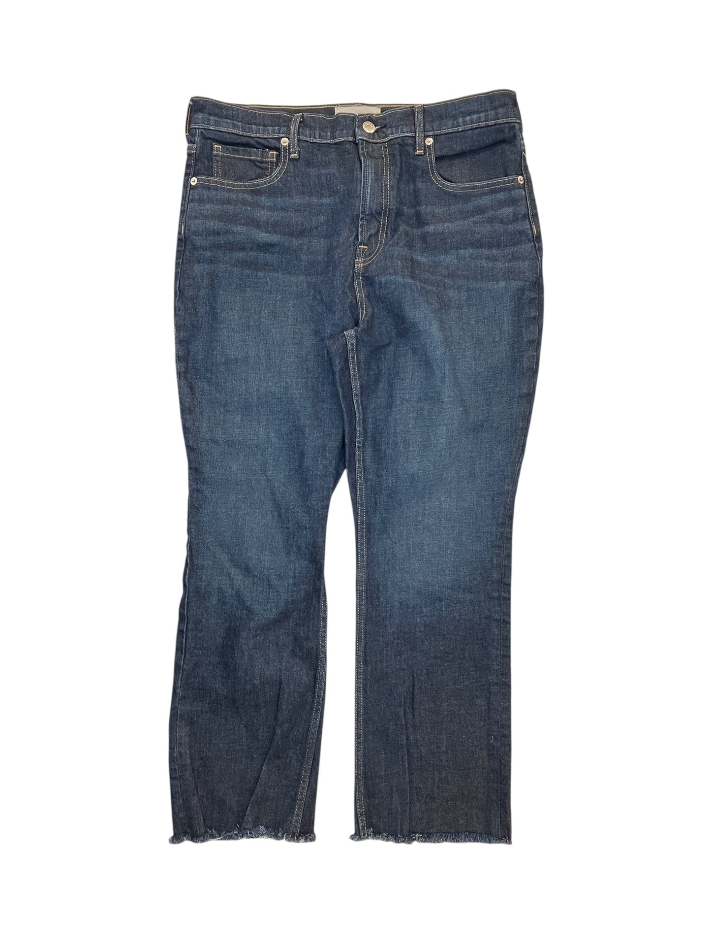 Jeans Straight By Everlane In Blue Denim, Size:14