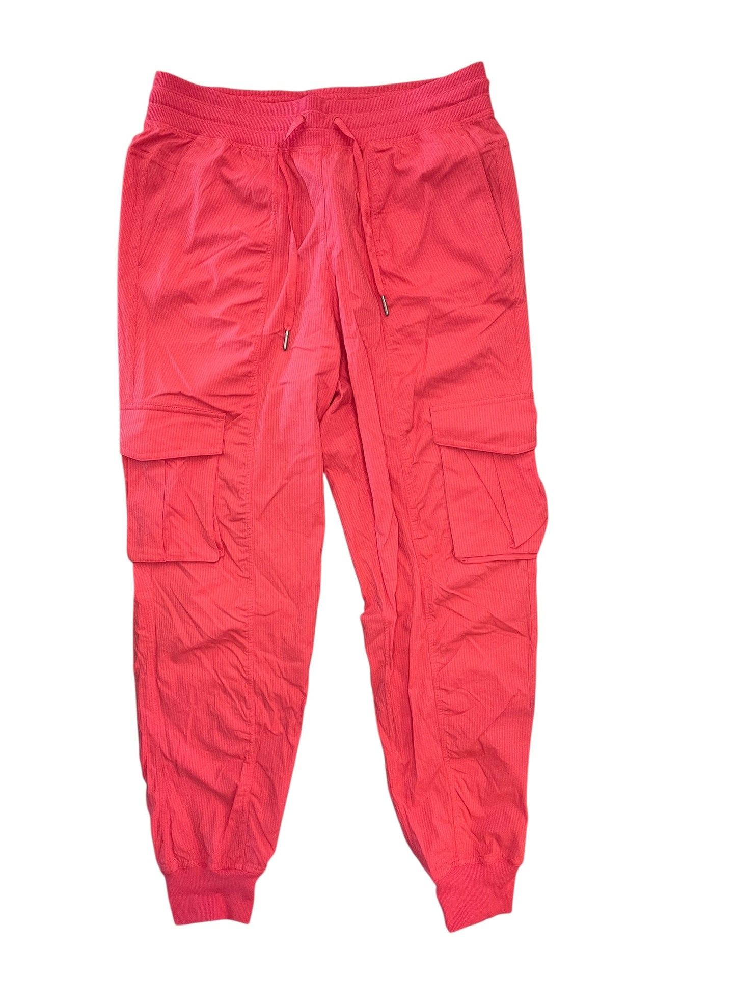 Athletic Pants By Lululemon In Coral, Size:M