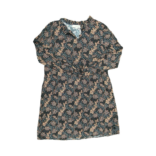 Dress Casual Midi By Loft In Multi, Size:M
