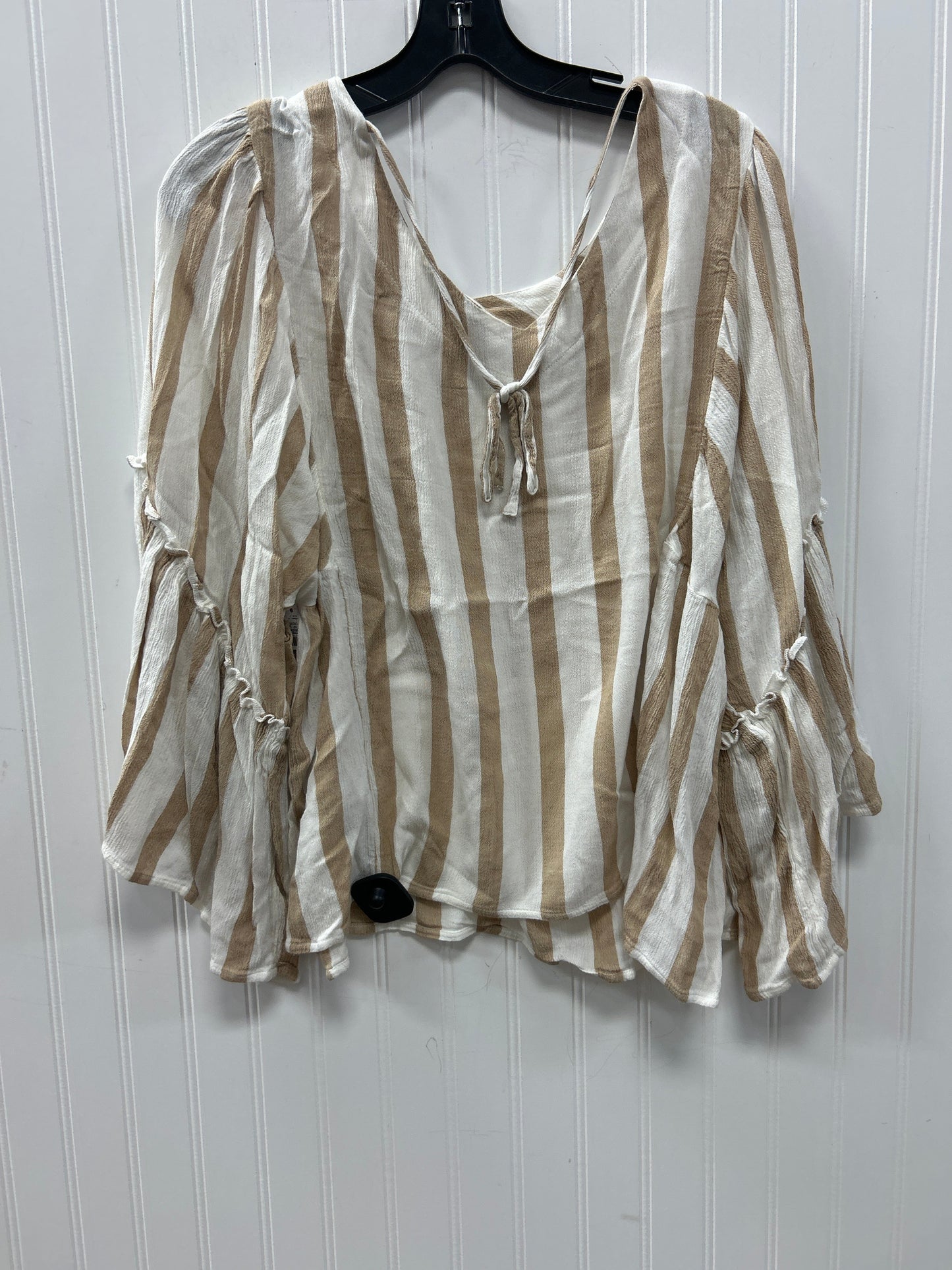 Top Ls By Maurices In Cream, Size:L