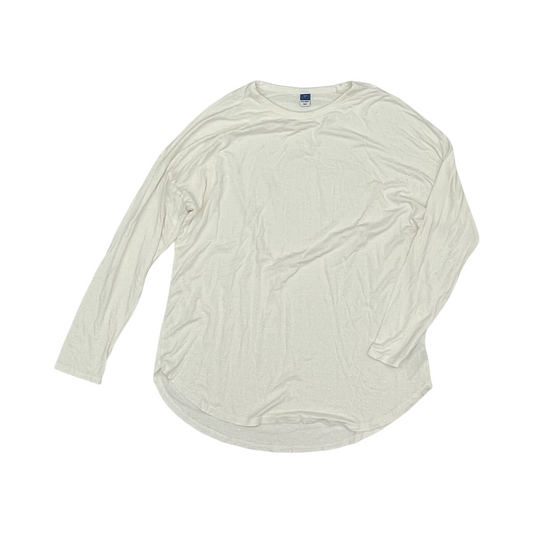 Top Ls By Old Navy In Cream, Size:L