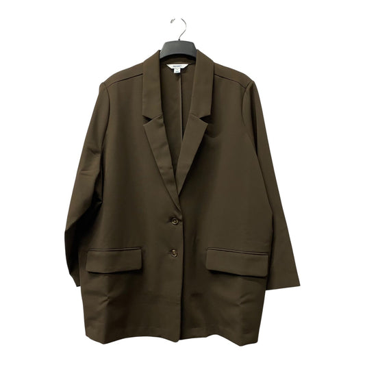 Blazer By Old Navy In Brown, Size:4X