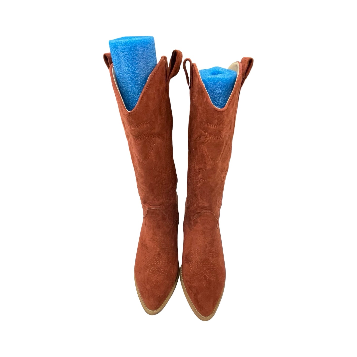 Boots Western By Roper In Orange, Size:10