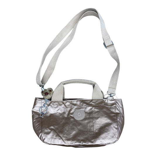 Handbag By Kipling In Gold, Size:Small