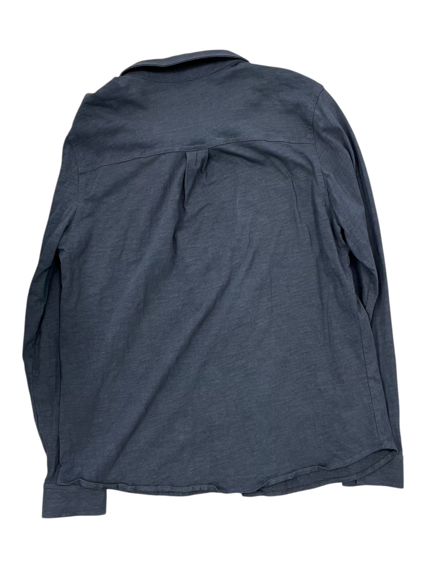Blouse Ls By 32 Degrees In Grey, Size:M