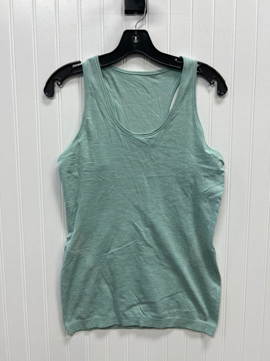 Athletic Tank Top By Sweaty Betty In Aqua, Size:L