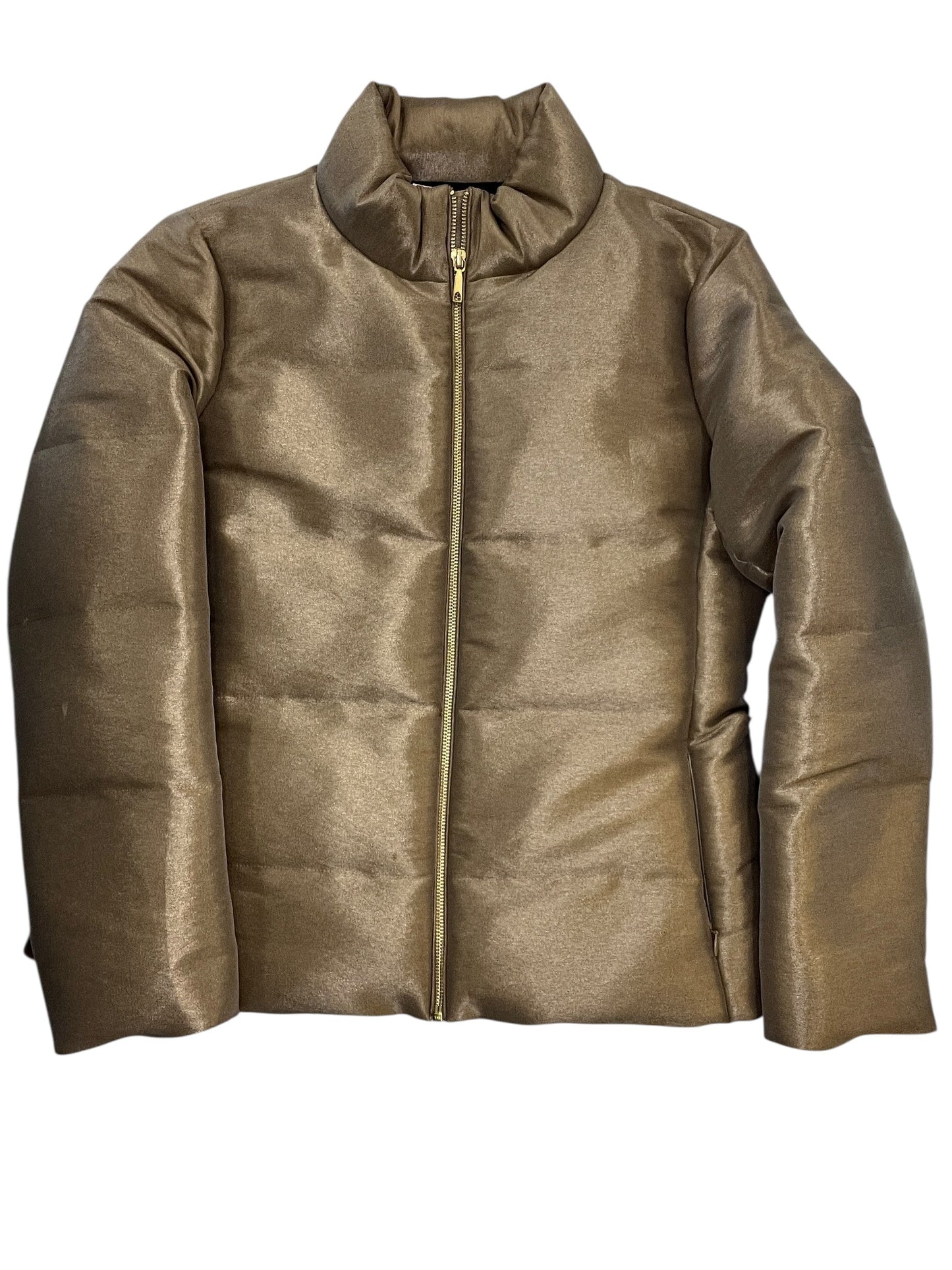 Jacket Designer By Lafayette 148 In Brown, Size:M