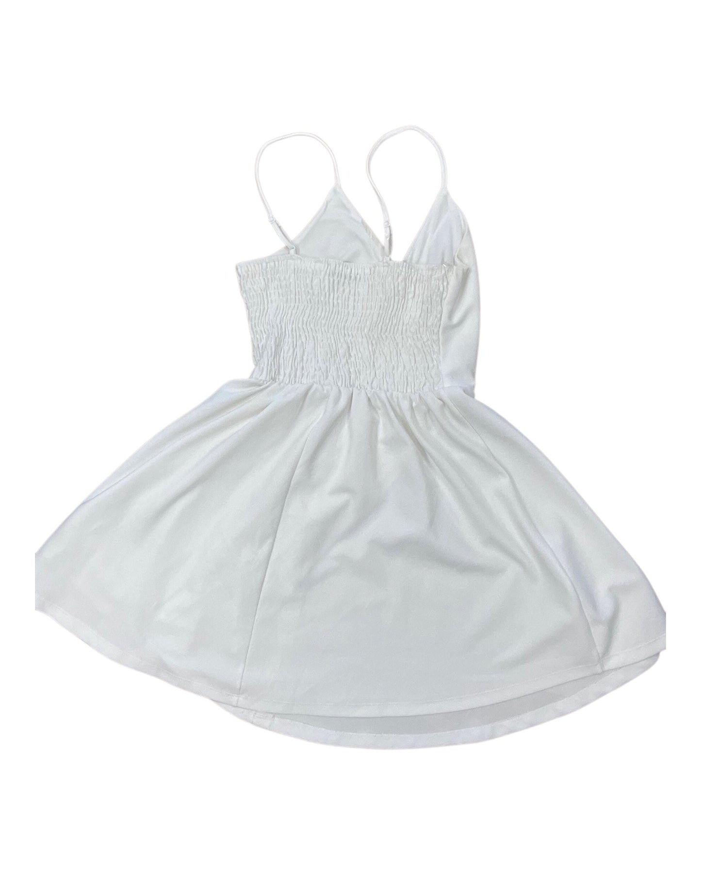 Dress Casual Short By Clothes Mentor In White, Size:S