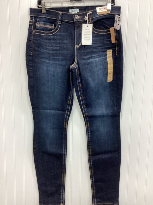 Jeans Skinny By Mudd In Blue Denim, Size:12