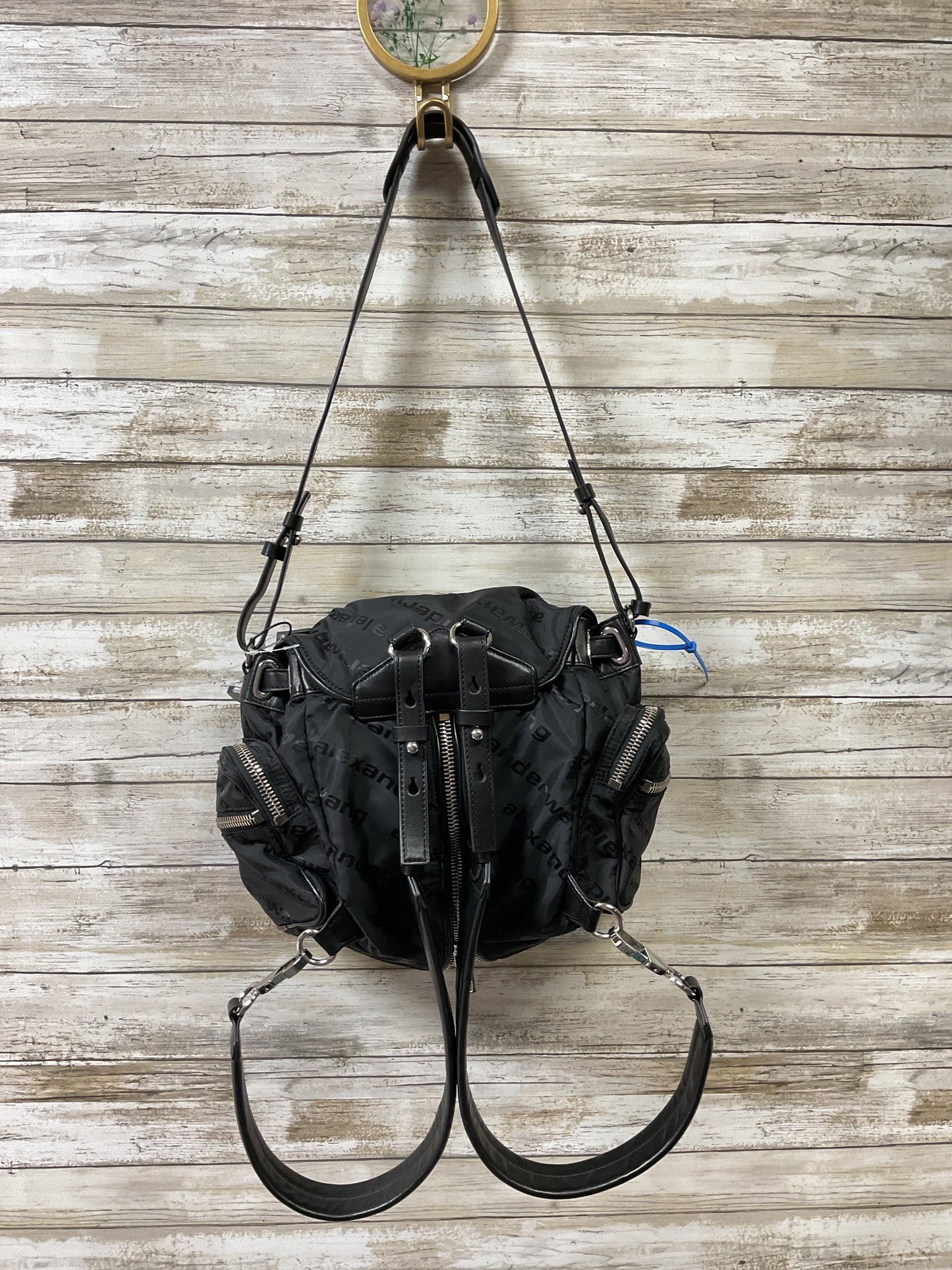Backpack Luxury Designer By Alexander Wang In Black, Size:Medium