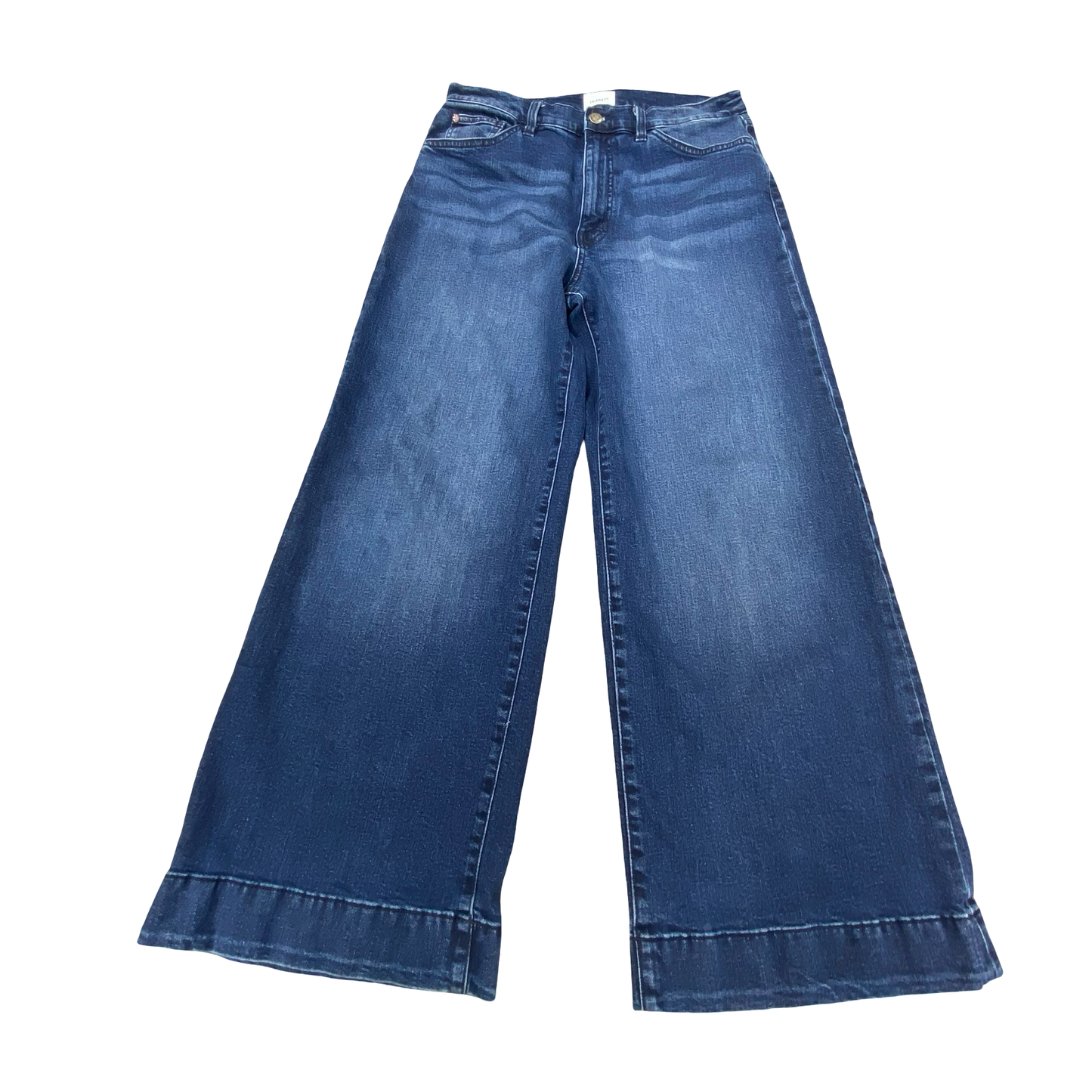 Jeans Wide Leg By Hudson In Blue Denim, Size:6