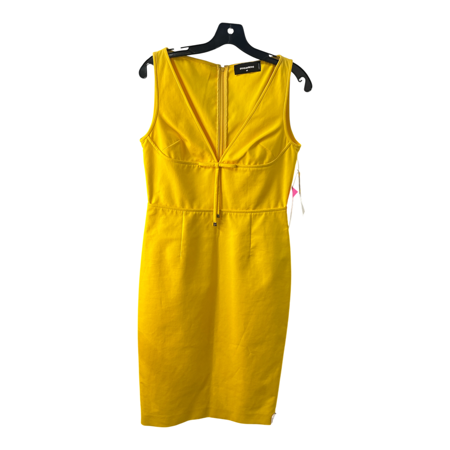 Dress Casual Midi By DSQUARED In Yellow, Size: L