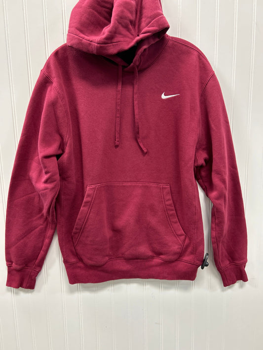 Sweatshirt Hoodie By Nike Apparel In Red, Size:S