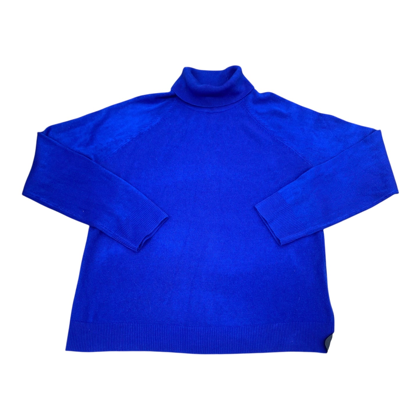 Sweater By Karen Scott In Blue, Size:L