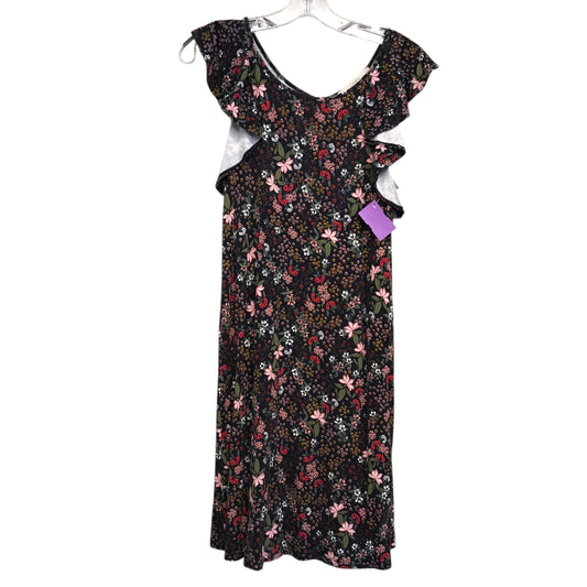 Dress Casual Short By Loft In Floral Print, Size:S
