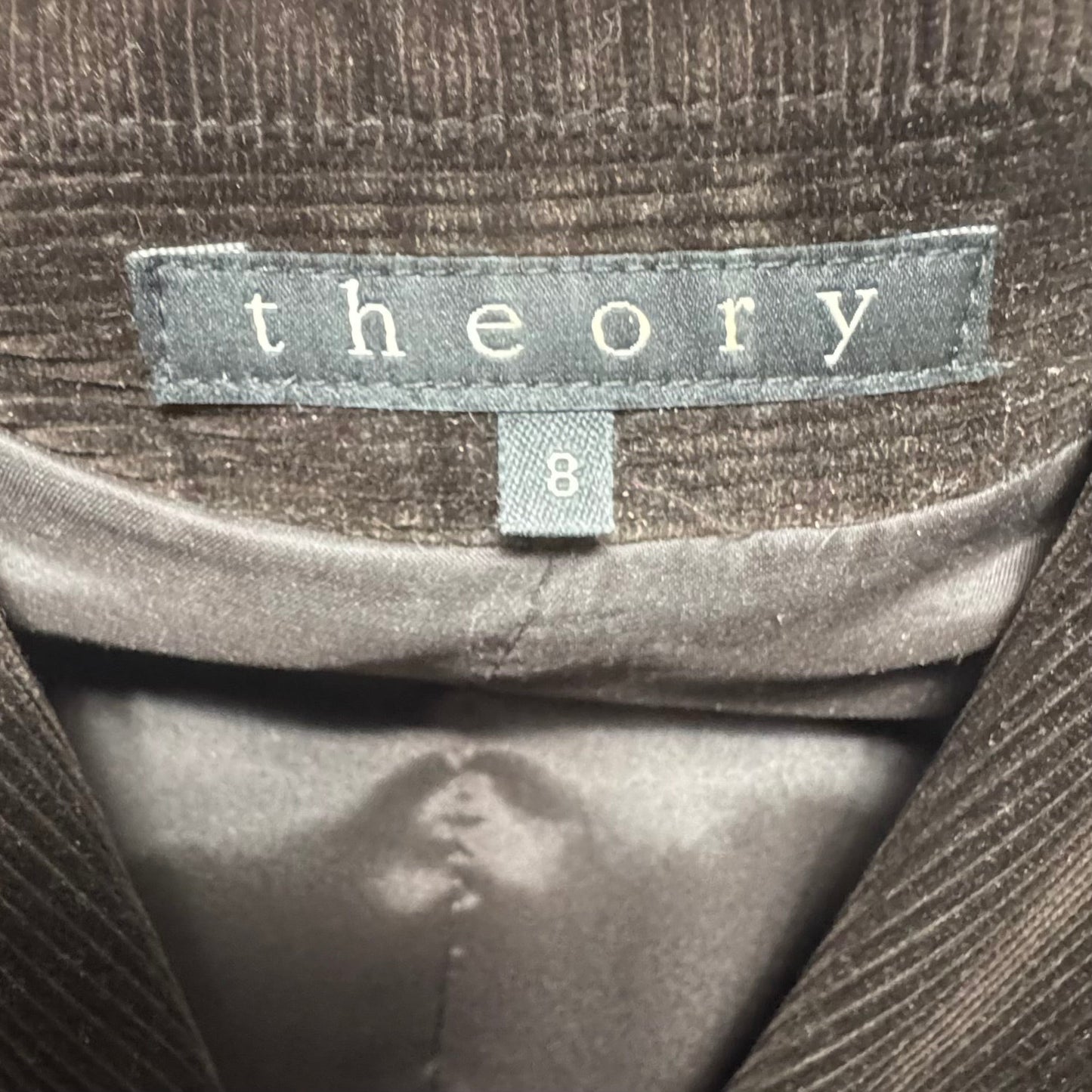 Blazer By Theory In Brown, Size: 8