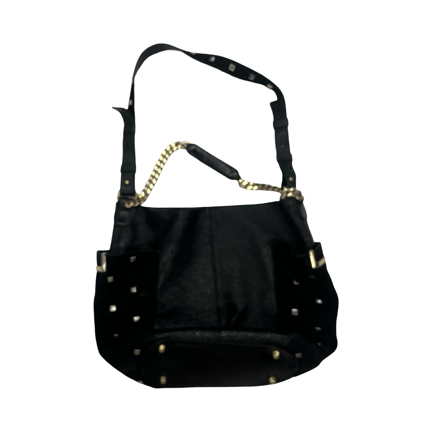 Handbag Luxury Designer By Jimmy Choo In Black, Size:Medium