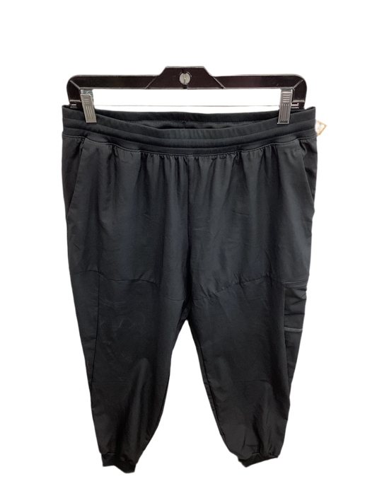Athletic Pants By Apana In Black, Size:Xl