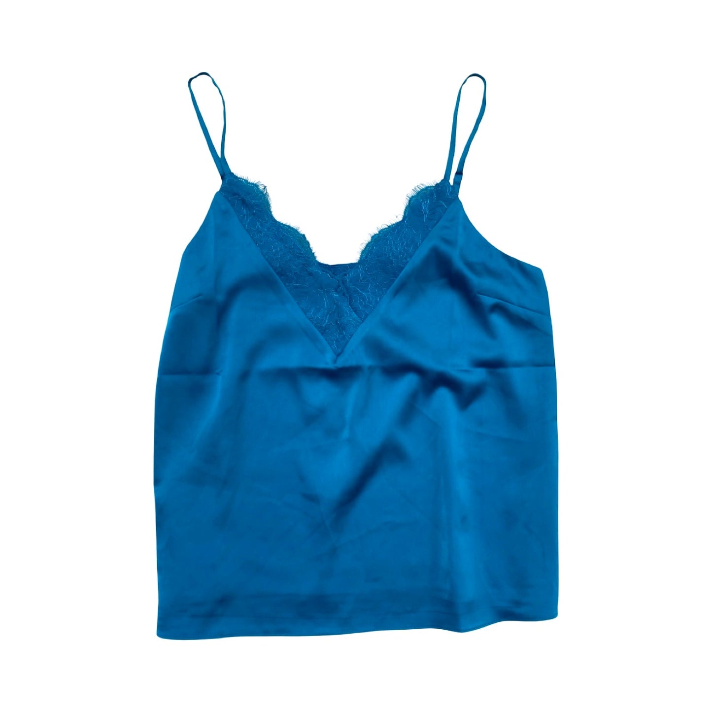 Top Sleeveless By Skies Are Blue In Blue, Size:L