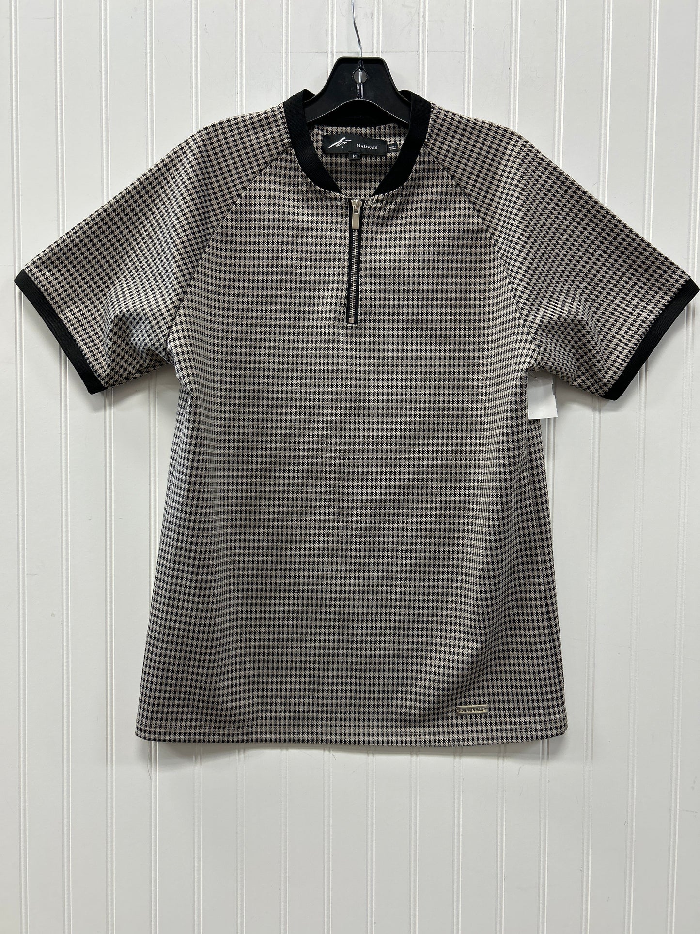 Top Ss By Cmb In Plaid Pattern, Size:M