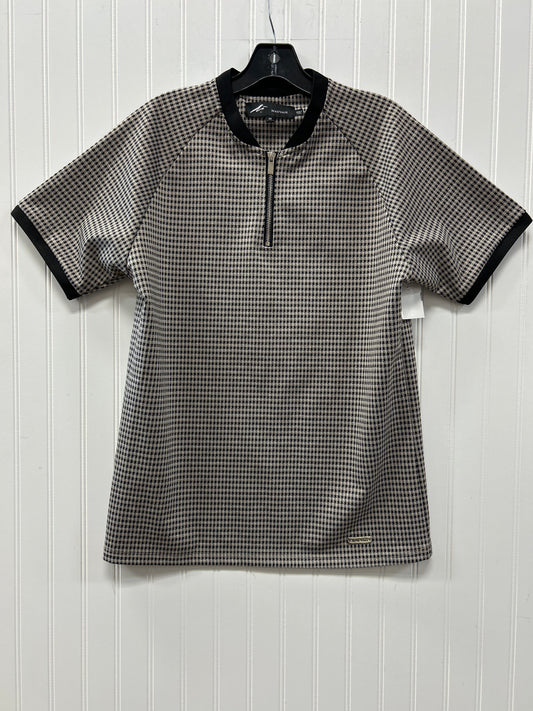 Top Ss By Cmb In Plaid Pattern, Size:M