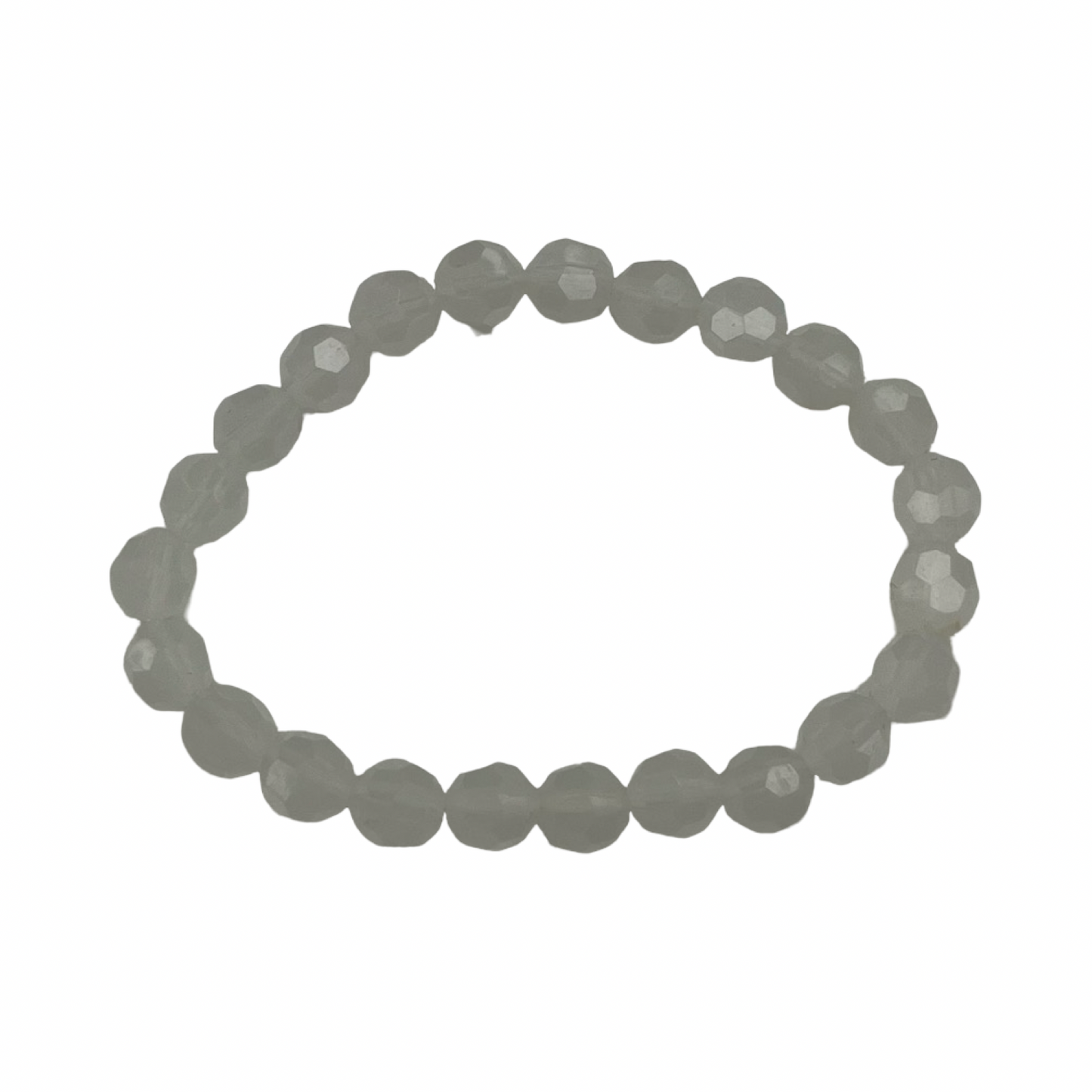 Bracelet Beaded By Clothes Mentor In White