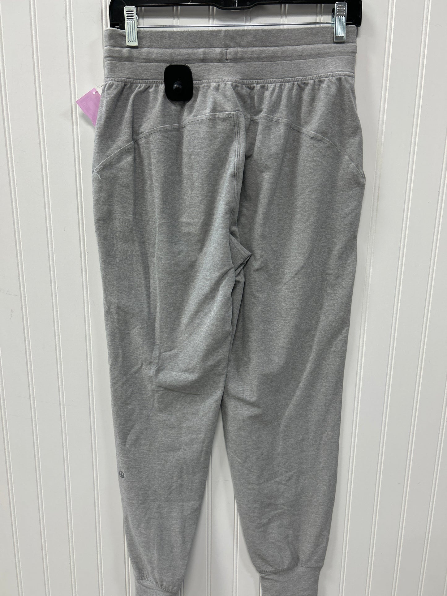 Athletic Pants By Lululemon In Grey, Size:6