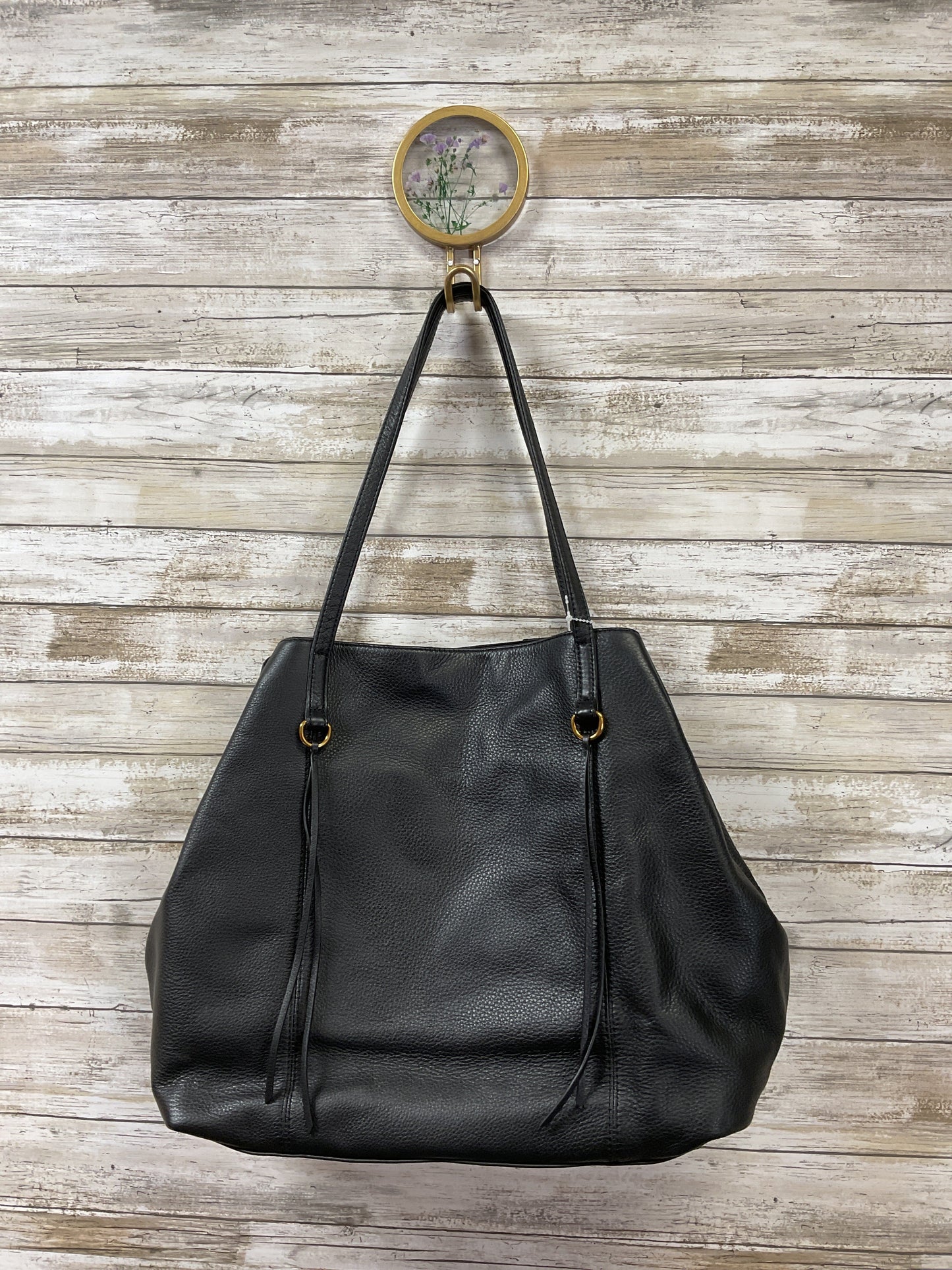 Handbag Leather By Hobo Intl In Black, Size:Large