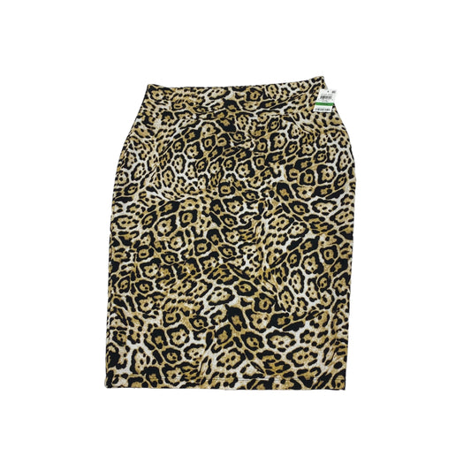 ANIMAL PRINT SKIRT MIDI by THALIA SODI Size:L