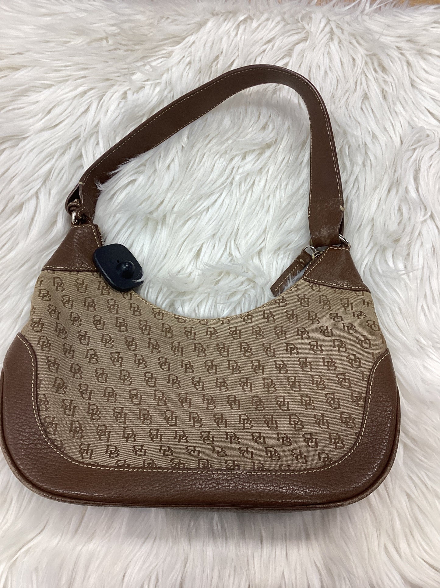 Handbag Designer By Dooney And Bourke In Brown, Size:Medium