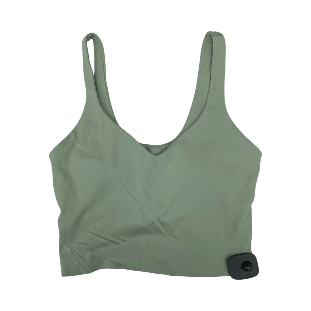 Athletic Tank Top By Lululemon In Green, Size:0