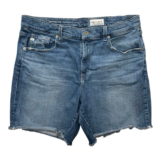 Shorts By Ag Jeans In Blue Denim, Size:14
