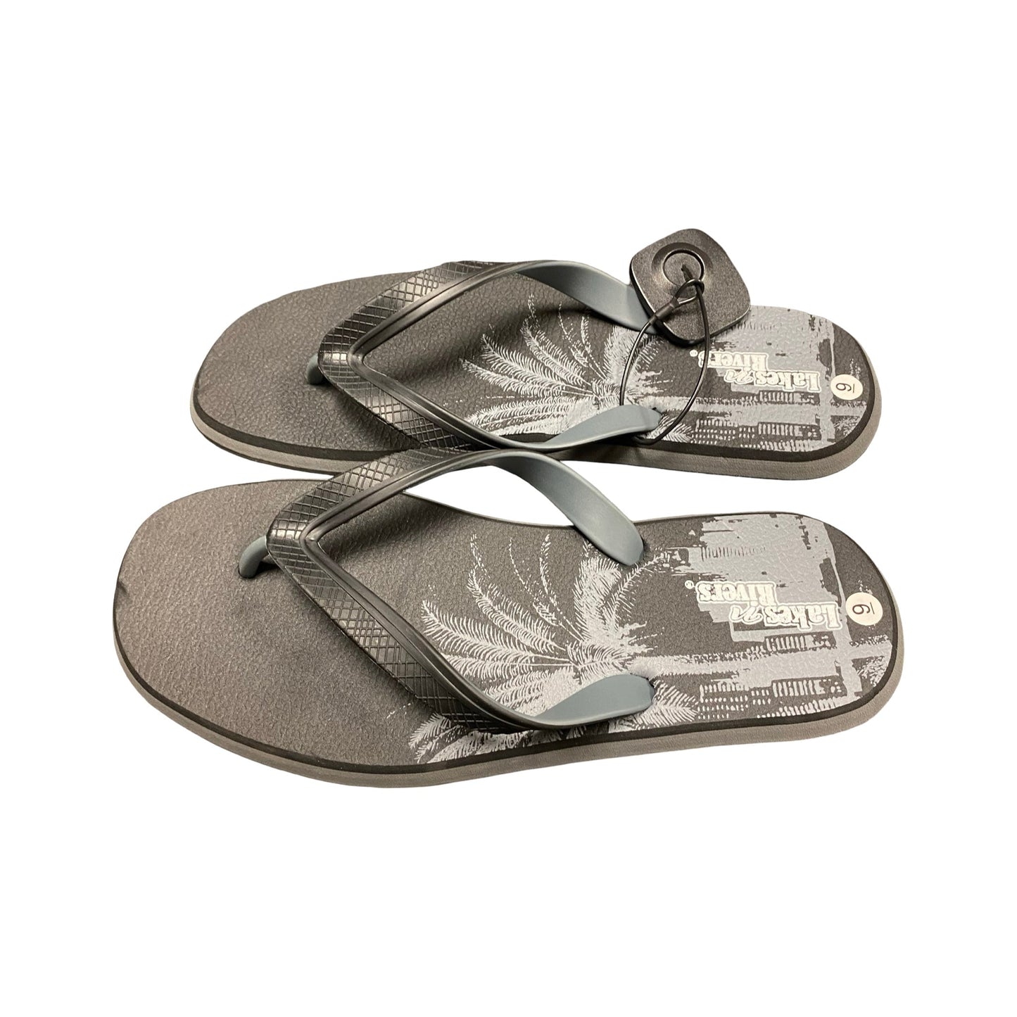 Sandals Flip Flops By Cmc In Black, Size:9