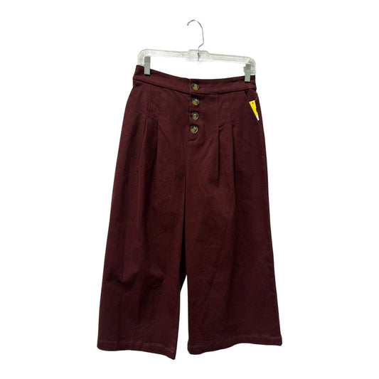 Pants Wide Leg By Skies Are Blue In Red, Size:10