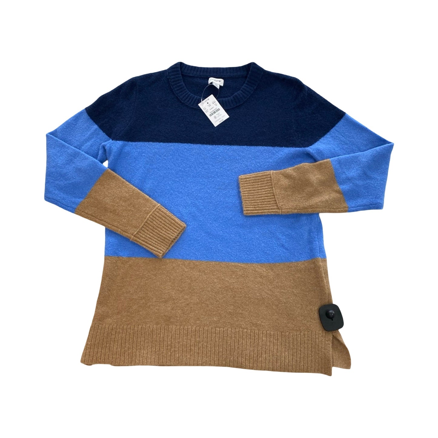Sweater By J. Crew In Blue & Brown, Size:Xs