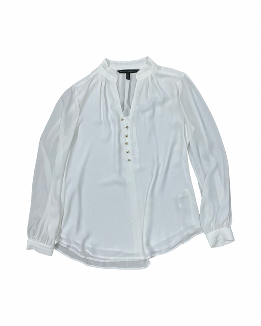 Top Ls By White House Black Market In Cream, Size:Sp