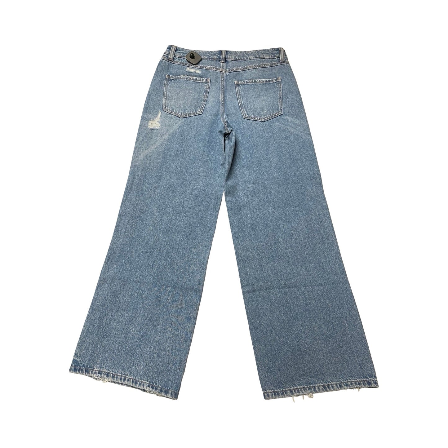 Jeans Wide Leg By Rewash In Blue Denim, Size:4