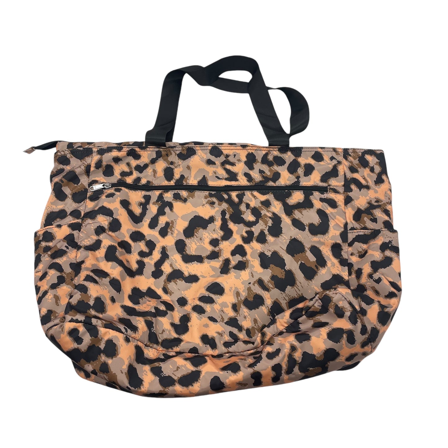 ANIMAL PRINT DUFFLE AND WEEKENDER by CLOTHES MENTOR Size:LARGE