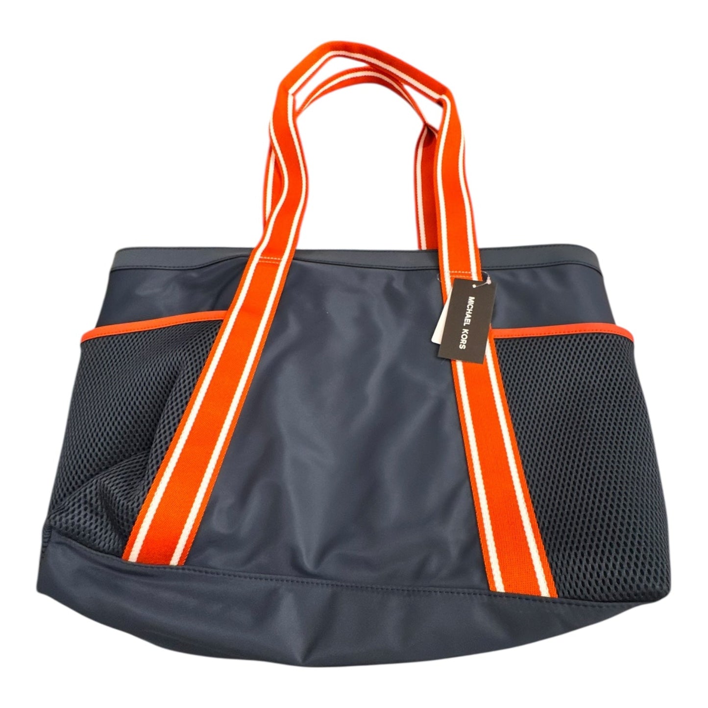 Handbag Designer By Michael Kors In Navy, Size:Large