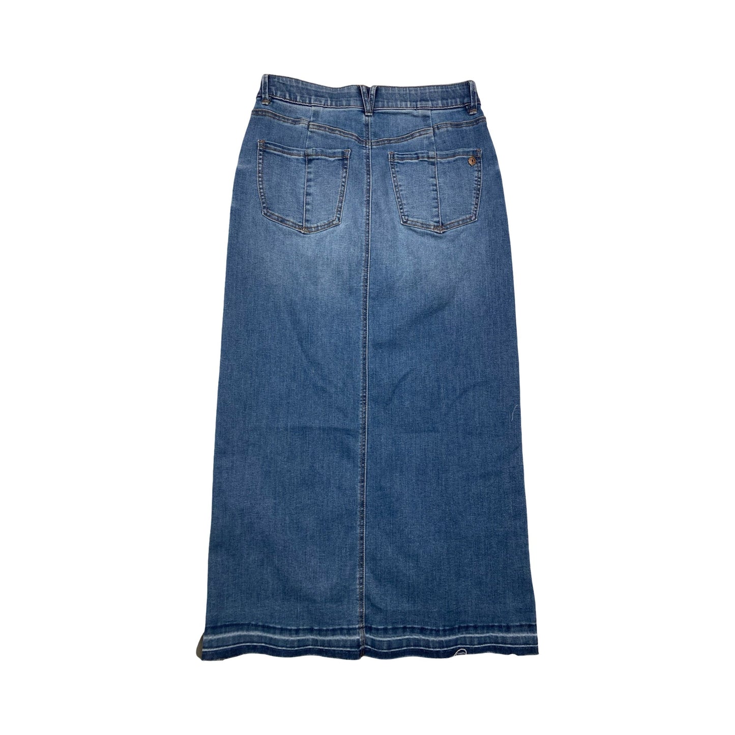 Skirt Maxi By Democracy In Blue Denim, Size:6
