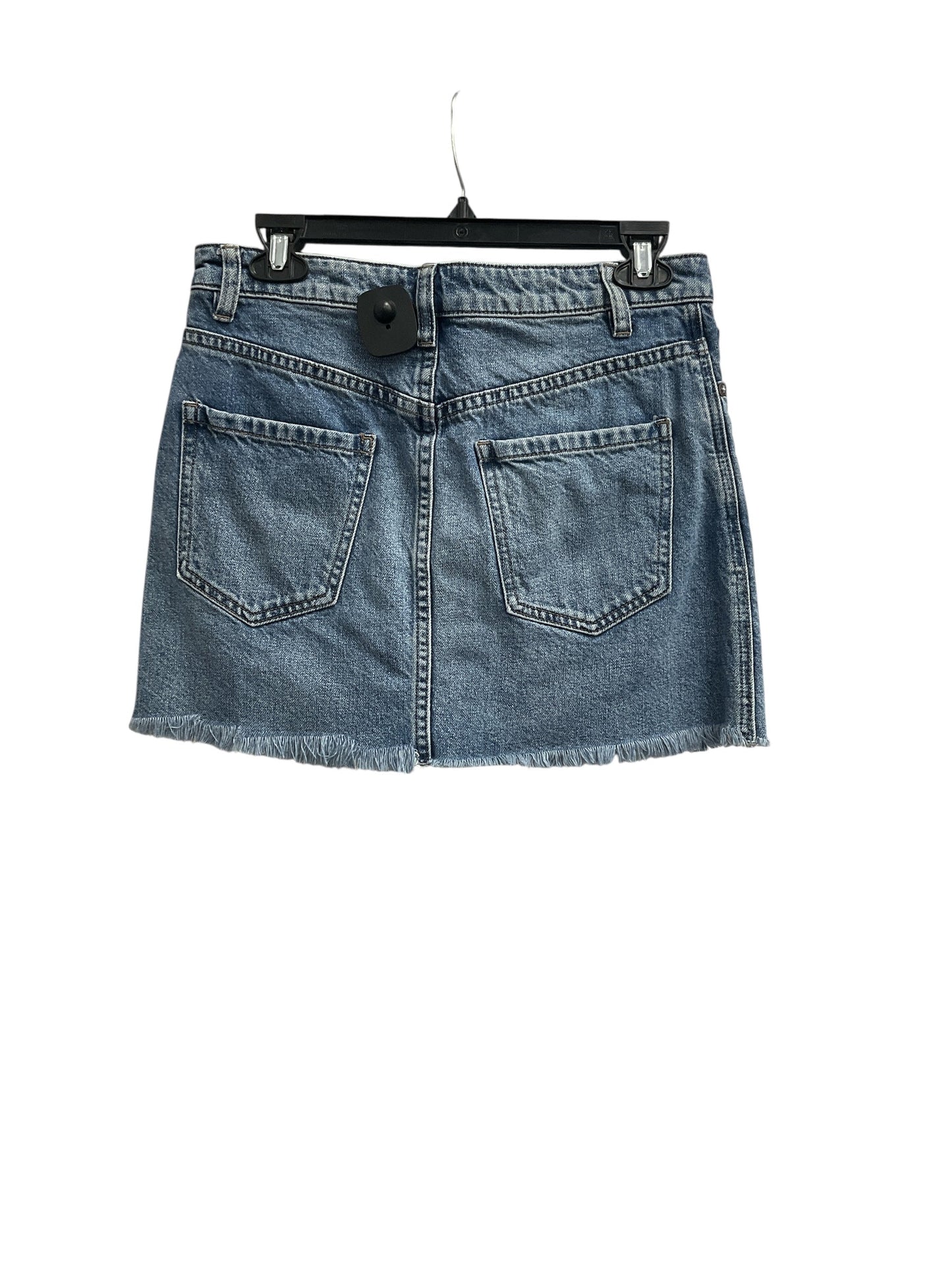 Skirt Mini & Short By We The Free In Blue Denim, Size:2
